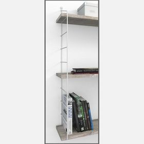 Endpa Armoni 85x20 cm Beyaz Raf Konsolu