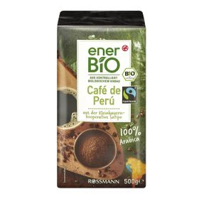 Enerbio 500 gr Cafe de Peru Organik Çekilmiş Kahve