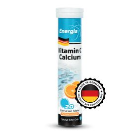 Energia Vitamin C Calcium 20 Efervesan Tablet