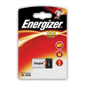 Energizer 123 Lithium 3V Photo Pil