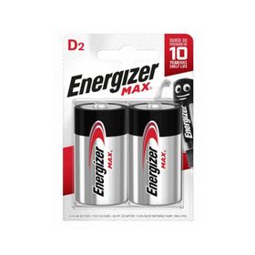 Energizer Alkaline Max 2'li D Boy Pil