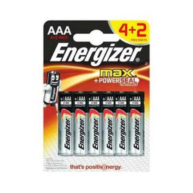Energizer Alkaline Max AA 4+2 Kalem Pil