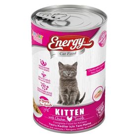 Energy 15x415 gr Tavuklu Yavru Islak Kedi Maması
