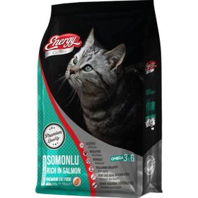 Energy 16x500 gr Somonlu Yetişkin Kuru Kedi Maması