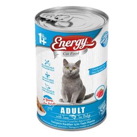 Energy 20x415 gr Cat Food Ton Balıklı Yetişkin Konserve Islak Kedi Maması