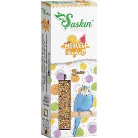 Energy 3'lü Paket Meyveli Şaşkın Muhabbet Kuşu Krakeri
