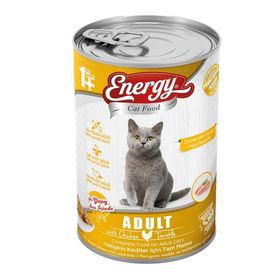 Energy 3x400 gr Tavuklu Yetişkin Yaş Konserve Kedi Maması