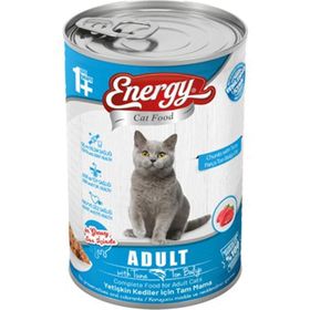 Energy 400 gr Ton Balıklı Yetişkin Kedi Maması