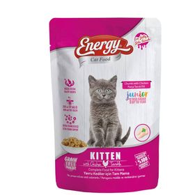 Energy 40x415 gr Tavuklu Yavru Islak Kedi Maması