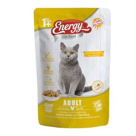 Energy 85 gr Tavuklu Yetişkin Yaş Pouch Kedi Maması