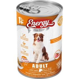 Energy 96x400 gr Energy Kuzu Etli Yetişkin Islak Köpek Maması