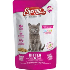Energy Cat Food Tavuklu Yavru Islak 85 gr Kedi Maması