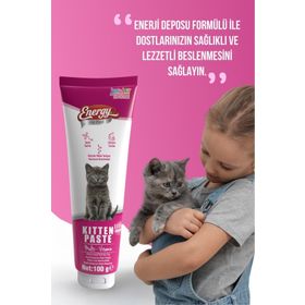 Energy Energy Kitten Paste 100 gr Yavru ve Anne Kediler İçin Destekleyici Multivit