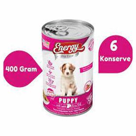 Energy Kuzu Etli Yavru 6x400 gr Köpek Maması