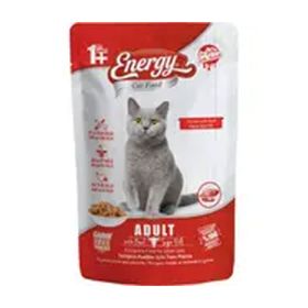 Energy Sığır Etli Islak 6x85 gr Kedi Maması