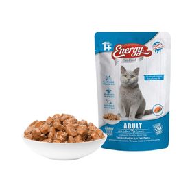 Energy Somonlu Pouch Konserve Yetişkin 24x85 gr Kedi Maması