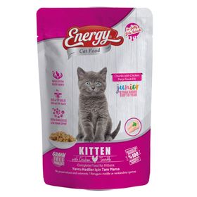 Energy Tavuklu Islak Yavru 48x85 gr Kedi Maması