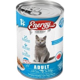 Energy Ton Balıklı 72x400 gr Yetişkin Konserve Kedi Maması