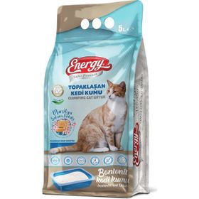 Energy Topaklaşan Marsilya Sabunu Kokulu 5 lt Kedi Kumu