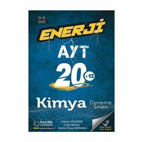 Enerji AYT Kimya 20 Deneme Sınavı Palme Yayınları