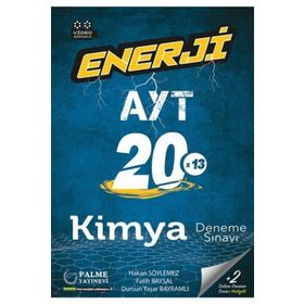 Enerji AYT Kimya 20 Deneme Sınavı Palme Yayınları