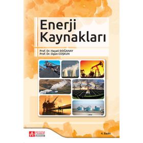 Enerji Kaynakları - Pegem Akademi Yayıncılık