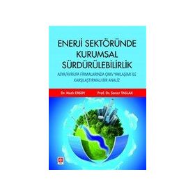 Enerji Sektöründe Kurumsal Sürdürülebilirlik Ekin Basım Yayın