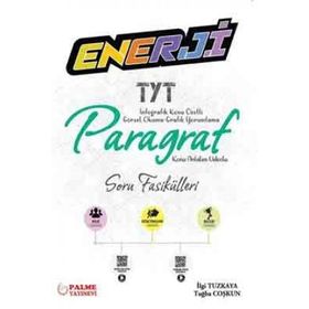Enerji TYT Paragraf Konu Anlatım Videolu Soru Fasikülleri - Palme Yayınları