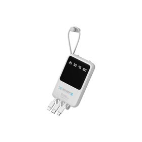 ENerRX ENR-P10DC 10.000 mAh 2.0 Amper Dahili Kablolu Beyaz Powerbank