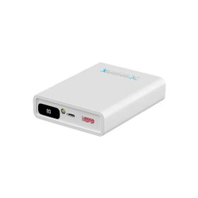 Enerx ENR-P10188DC 10.000 mAh 2.1 Amper Dijital Göstergeli Beyaz Powerbank