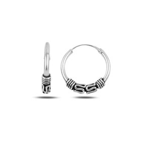 Enesstore REWQ346 925 Ayar Girit Halka Gümüş 16 mm