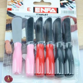 Enfa 3 Renk Tereyağı ve Çikolata Bıçağı Seti