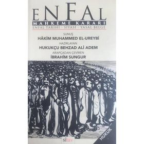 Enfal Mahkeme Kararı Hukukçu Behzad Ali Adem