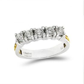 Engin Gold 0.51 Ct Pırlanta Beştaş Yüzük