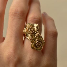 Engin Gold 14 Ayar Altın Gül Yüzük