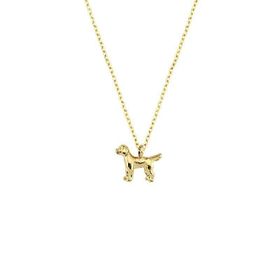 Engin Gold 14 Ayar Altın Köpek Figürlü Kolye