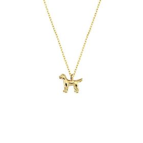 Engin Gold 14 Ayar Altın Köpek Figürlü Kolye