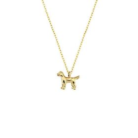 Engin Gold 14 Ayar Altın Köpek Figürlü Kolye