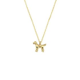 Engin Gold 14 Ayar Altın Köpek Figürlü Kolye