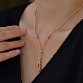 Engin Gold 14 Ayar Altın Renkli Dorika Kolye