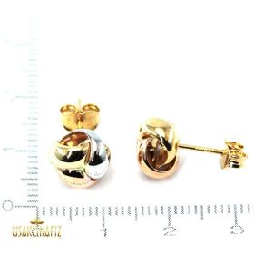 Engin Gold 14 Ayar Altın Taşsız Küpe