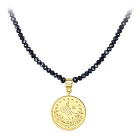 Engin Gold 14 Ayar Altın Tuğralı Kolye