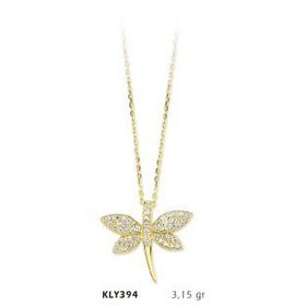 Engin Gold 14 Ayar Altın Yusufçuk Kolye