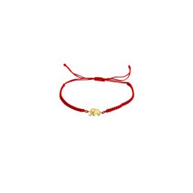 Engin Gold 14 Ayar Şans Fil İpli Altın Bileklik