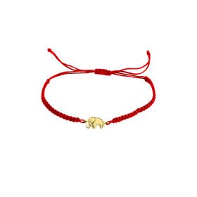 Engin Gold 14 Ayar Şans Fil İpli Altın Bileklik