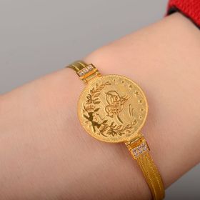 Engin Gold 14 Ayar Trabzon Hasır Altın Bileklik