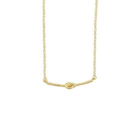 Engin Gold 14k Altın Aşk Düğümü Halka Kolye