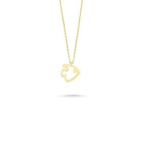 Engin Gold 14k Altın Balık Figürlü Kolye