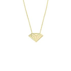 Engin Gold 14k Altın Diamond Figürlü Kolye