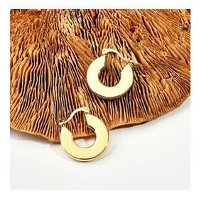 Engin Gold 14k Altın Halka Küpe
